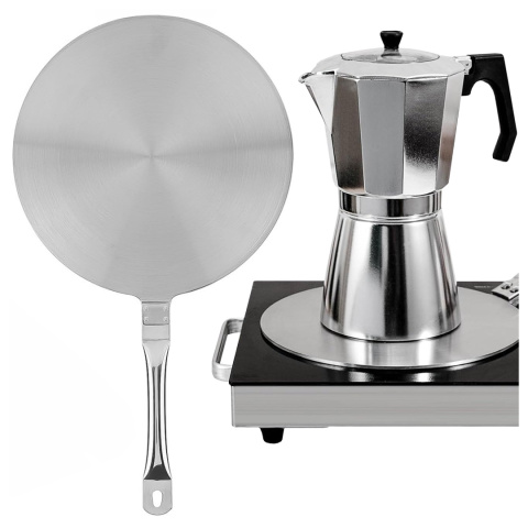Adapter Indukcyjny Płyta kuchenna Podkładka Indukcyjna pod Garnek kawiarkę Solidna 19cm Adapter Indukcyjny Płyta kuchenna Podkładka Indukcyjna pod Garnek kawiarkę Solidna 19cm