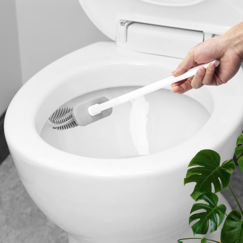 Szczotka do WC toaletowa silikonowa do łazienki antybakteryjna higieniczna Szczotka do WC toaletowa silikonowa do łazienki antybakteryjna higieniczna